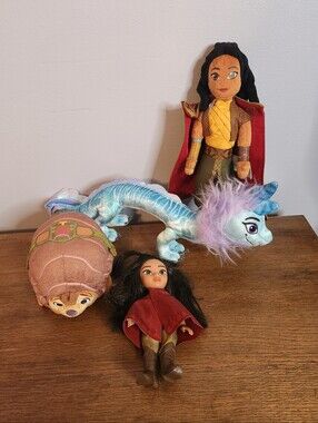 Disney Raya The Last Dragon Set Of 4 Toys